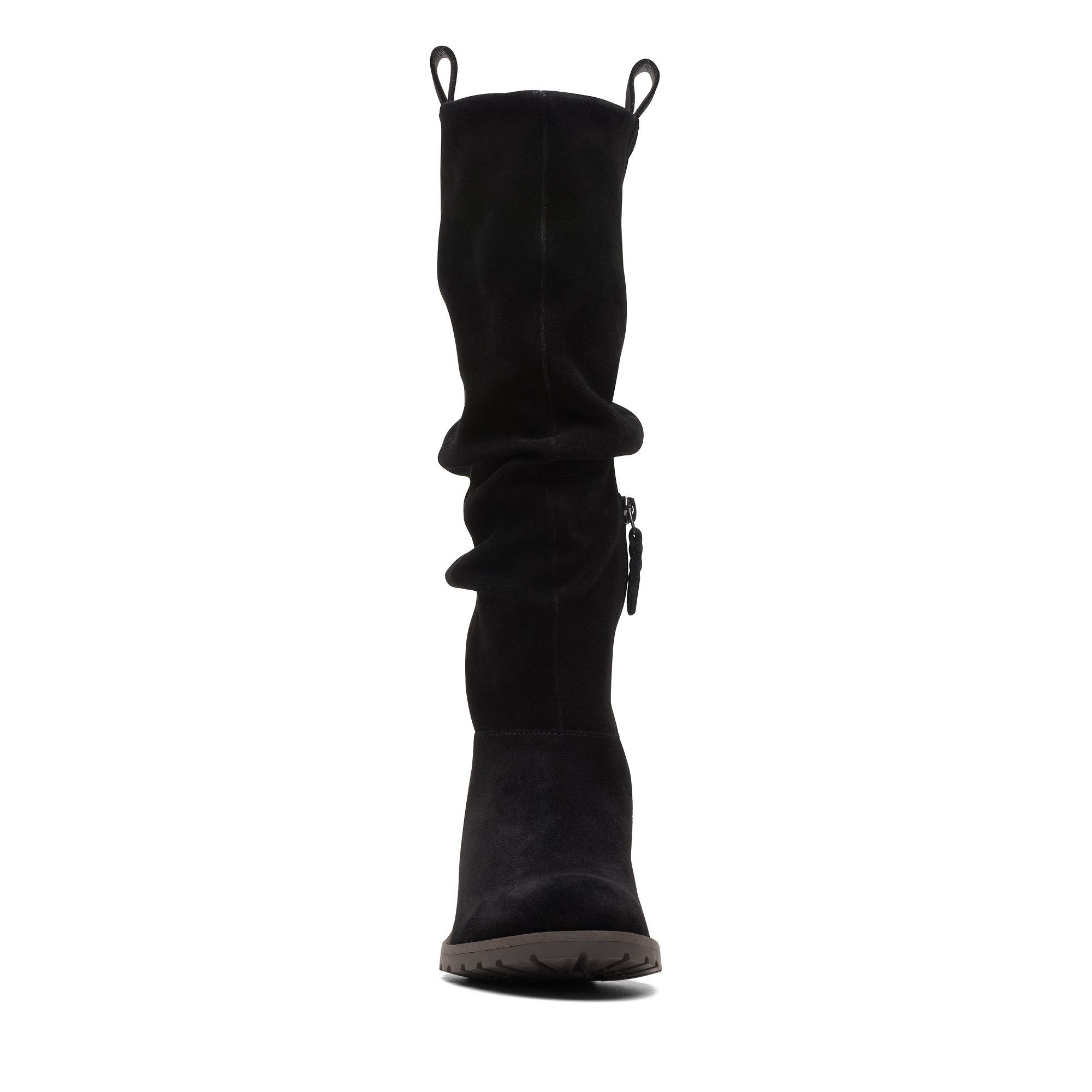 Black Suede Women's Boots