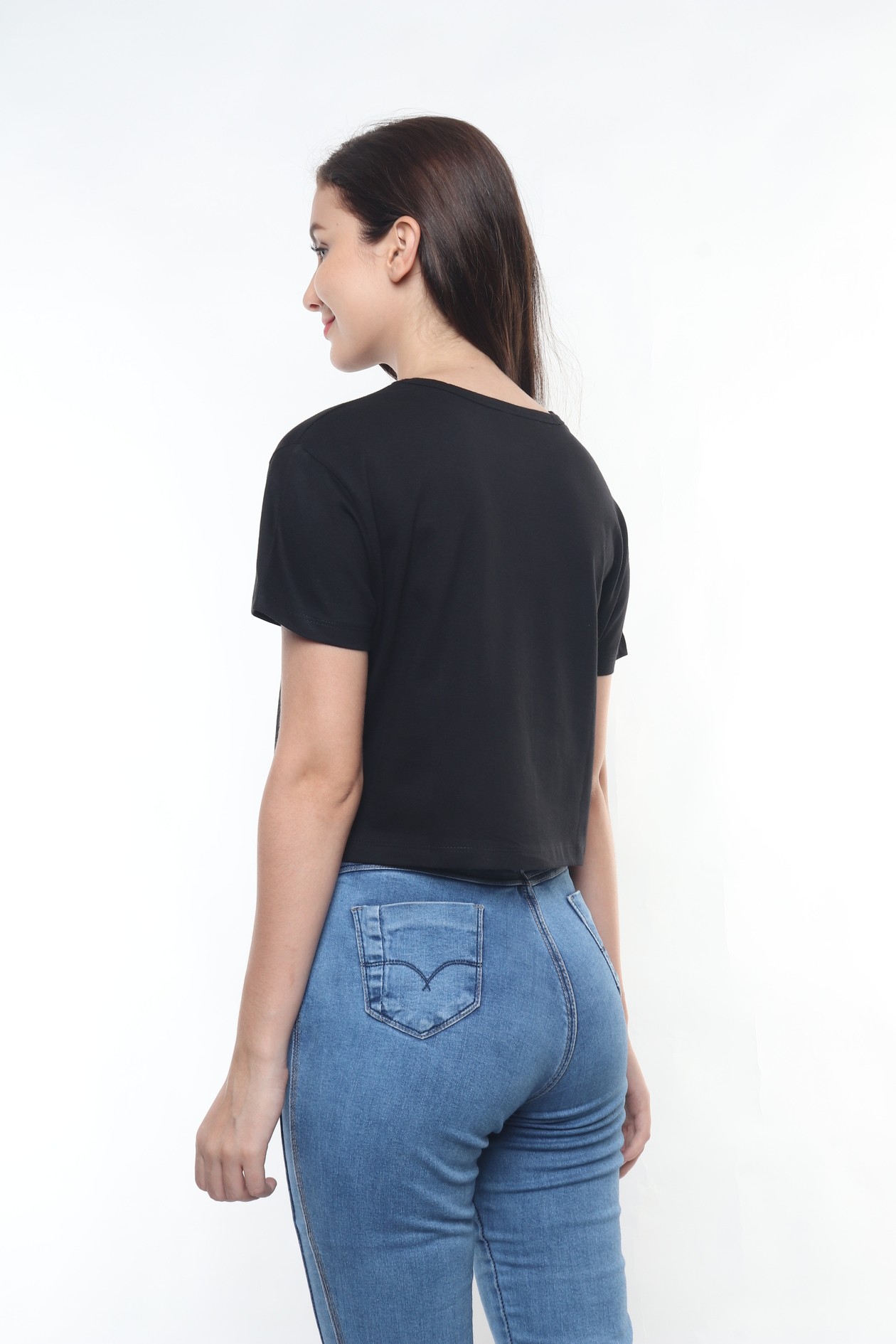Black Crop Top