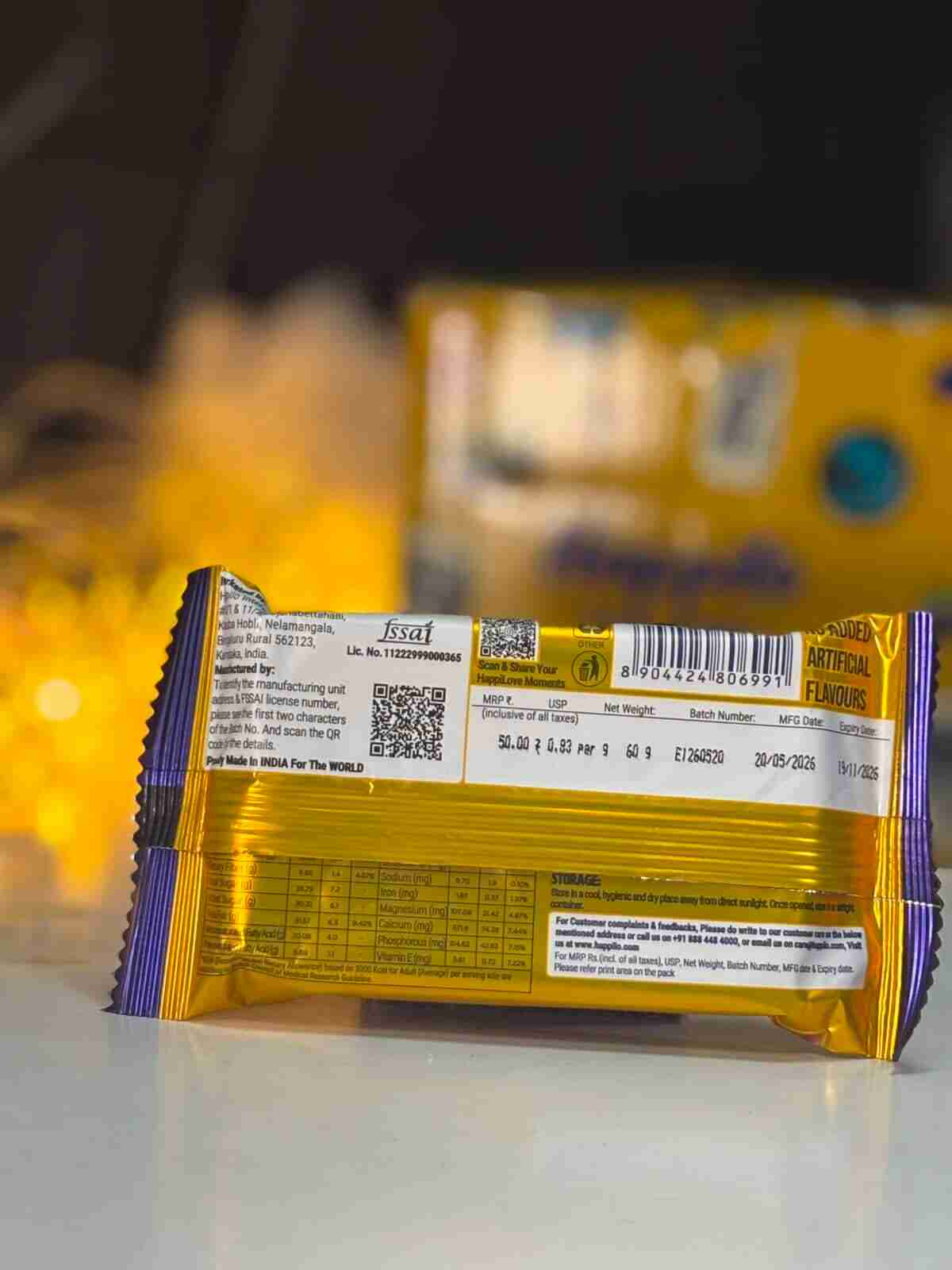 Happilo Peanut Butter Protein Chikki (Happilo, Bengaluru)