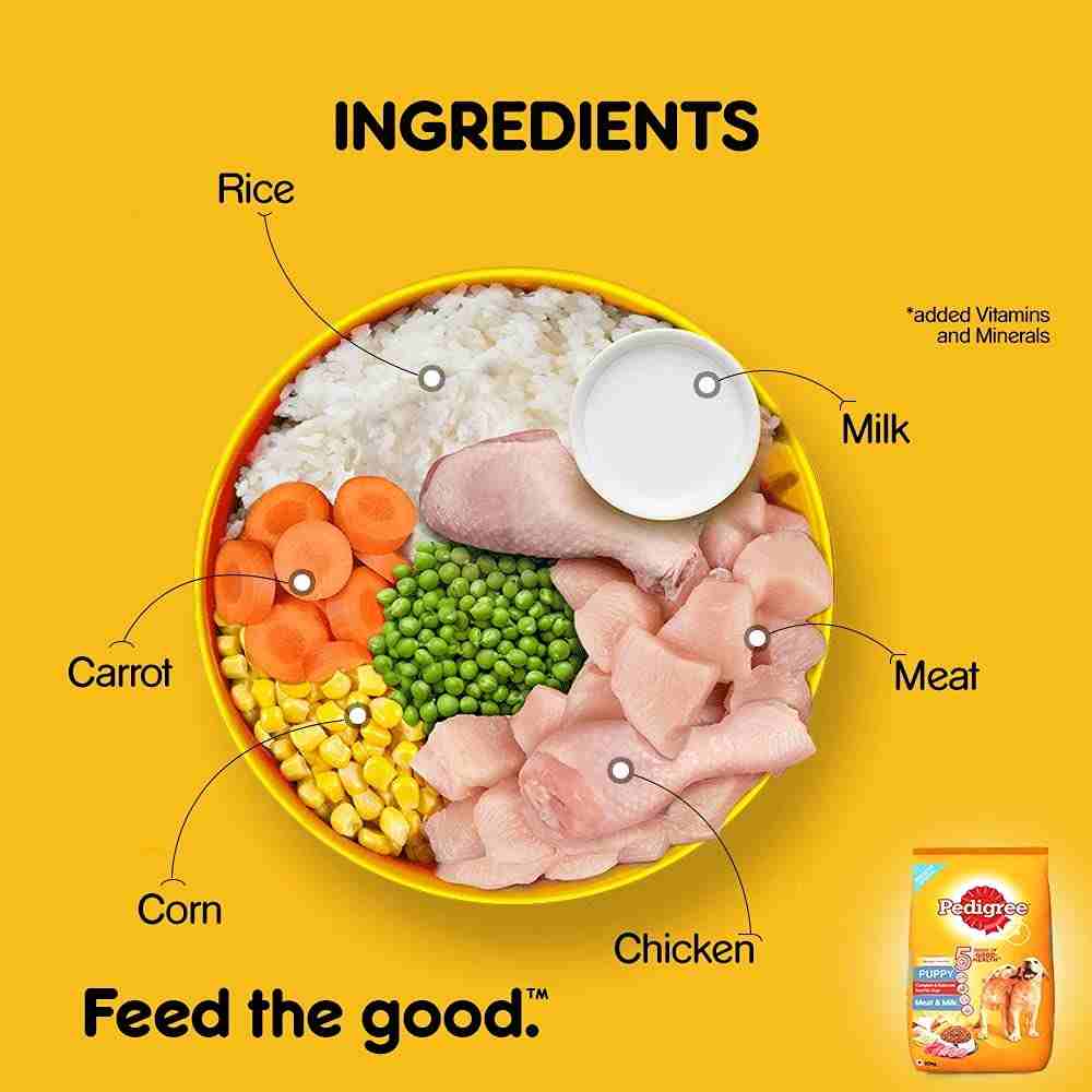 Pedigree Chicken and Milk Puppy Dog Dry Food