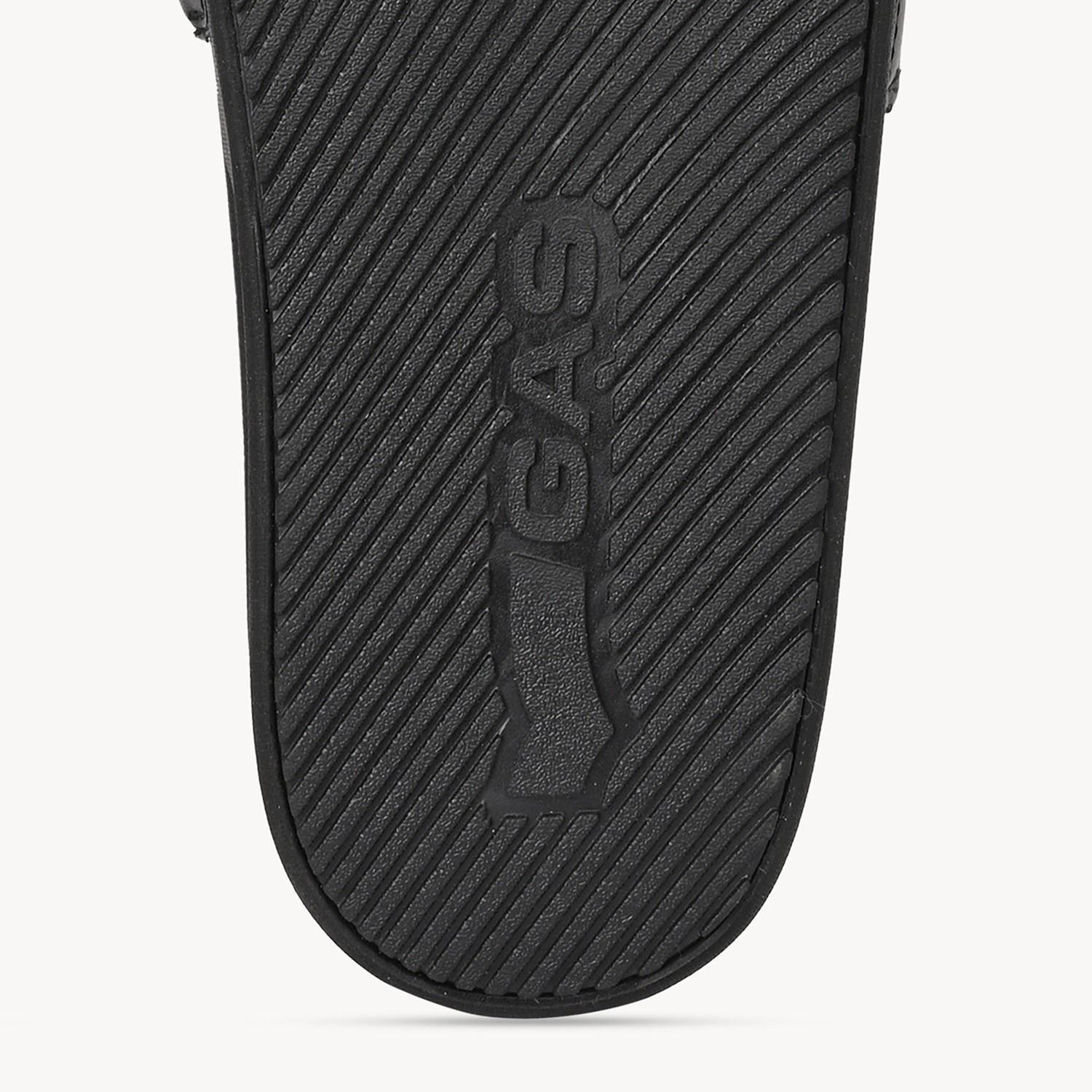GAS | Men's ReactEase Black Slides|6