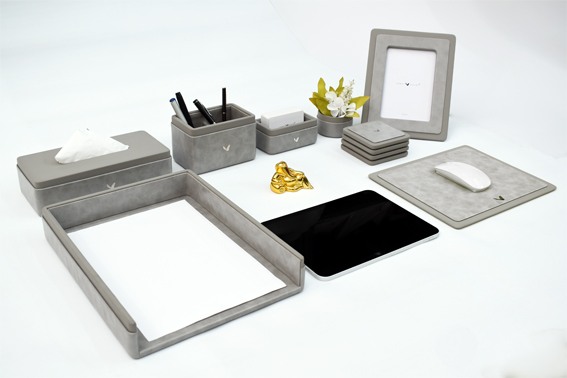 Desk Set | Light | SO8 | Moderno | Grey