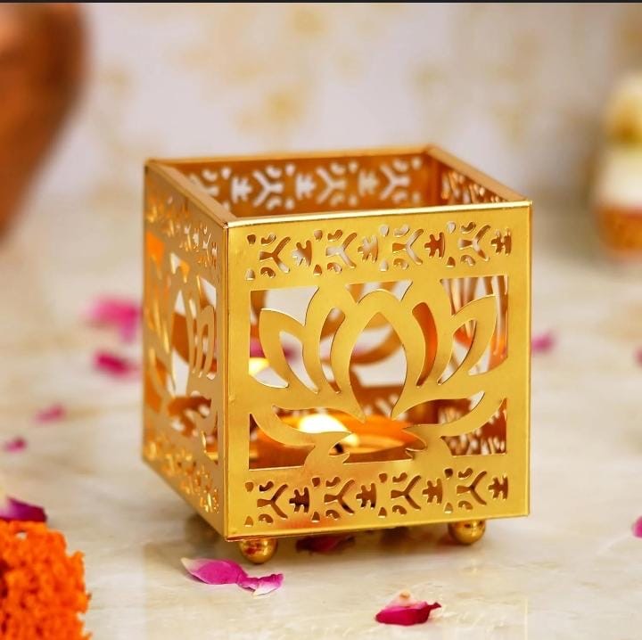 Lotus shadow Diya’s