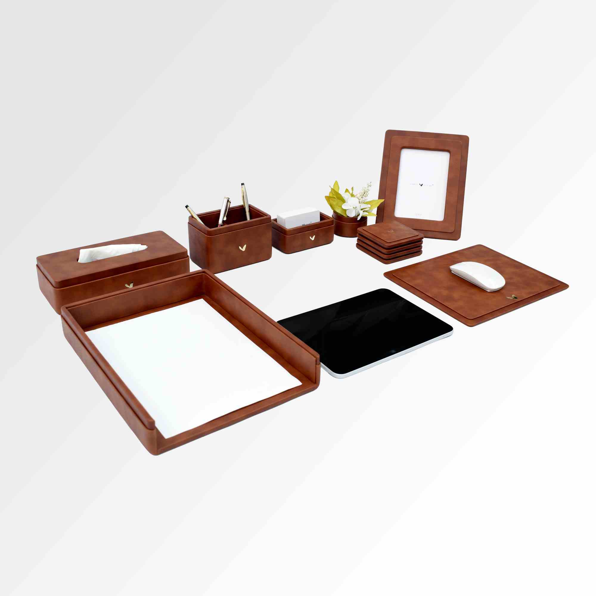 Desk Set | Light | SO8 | Classic | Tan