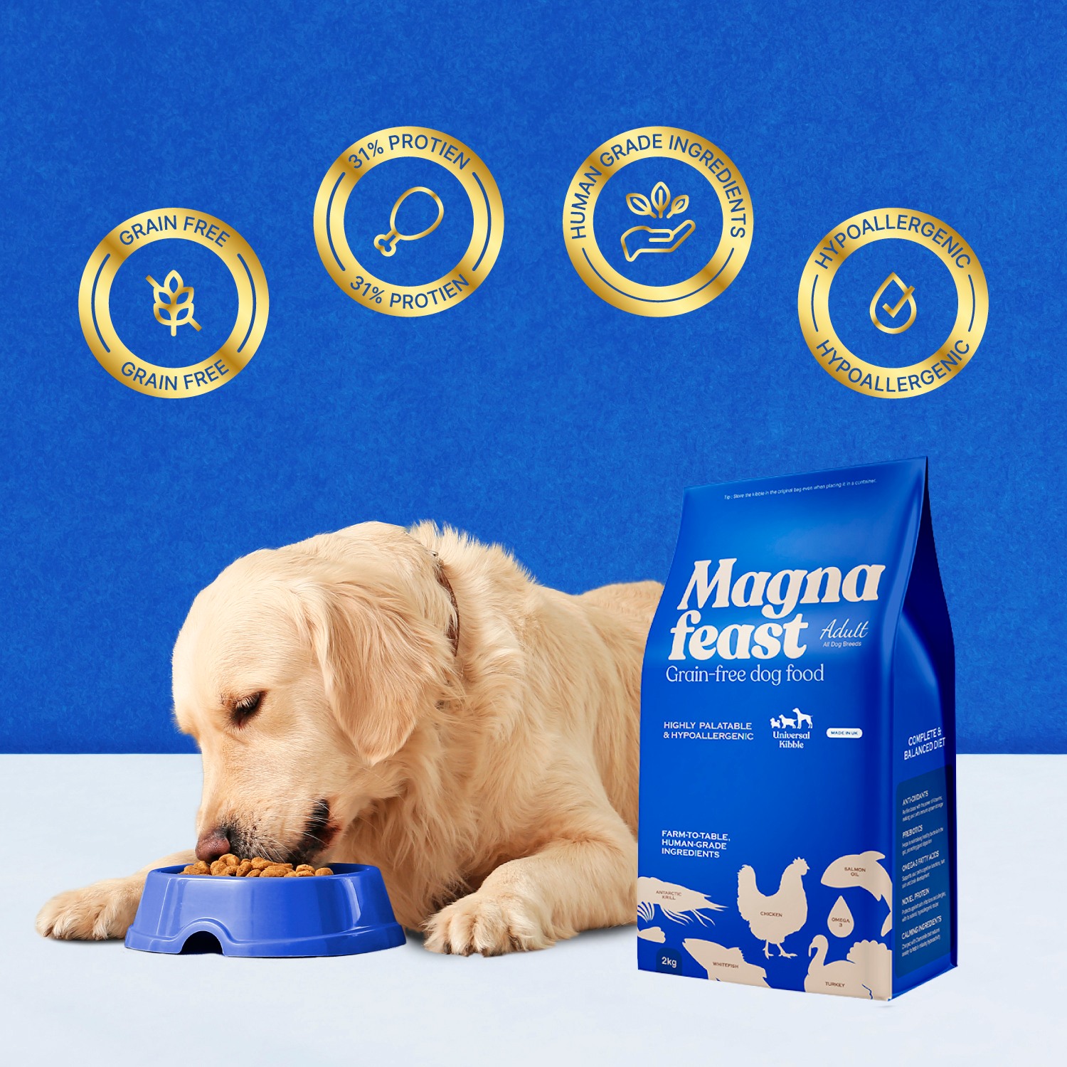 Magnafeast Adult Grain Free Dry Dog Food