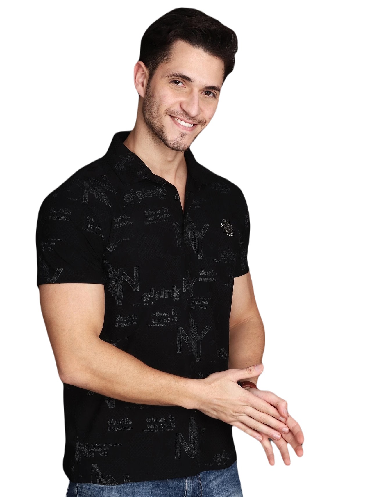 Albion Mens Black T-Shirt