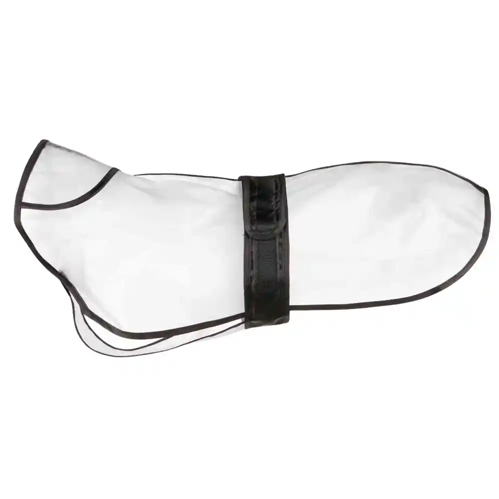 Trixie Piping Transparent Raincoat for Dogs