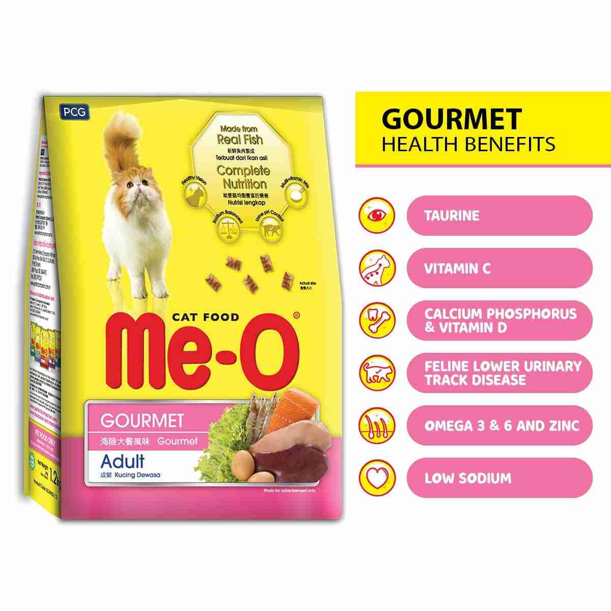 Me O Gourmet Dry Cat Food