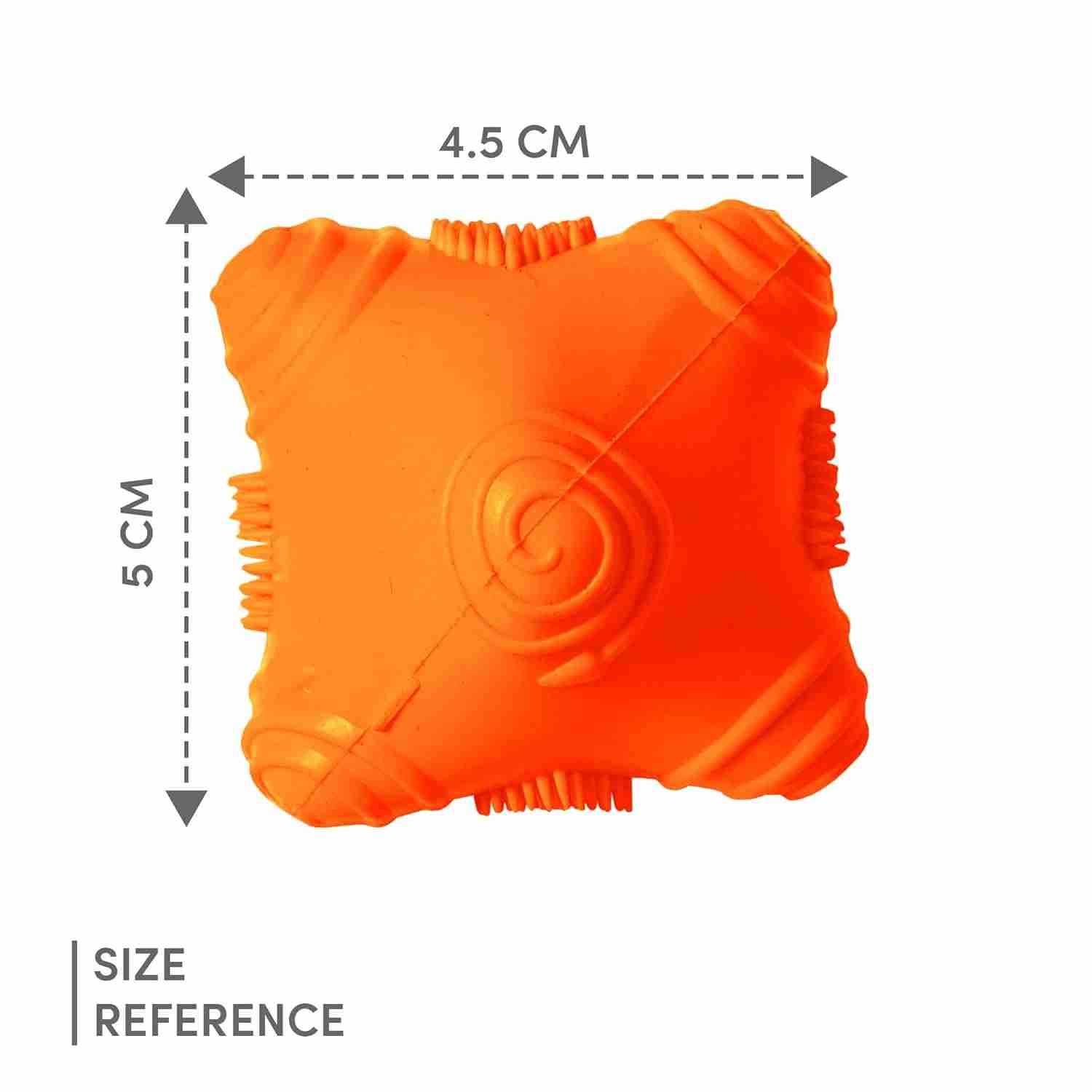 Barkbutler Just A Snitch Orange (5x4.5x4.3 cm) Toy for Dogs