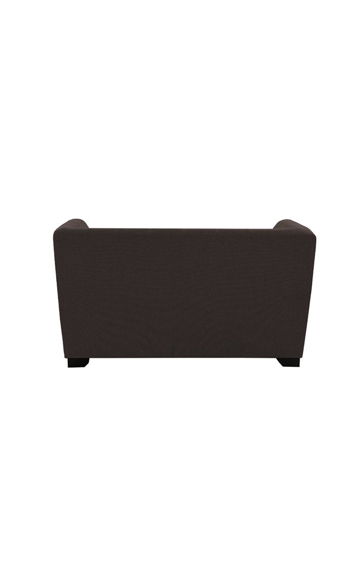 neudot Lexus Sofa for Living Room |2 Persons Sofa|Premium Fabric with Padded Armrest | Solid Wood Frame|2 Seater in Earth Brown Color