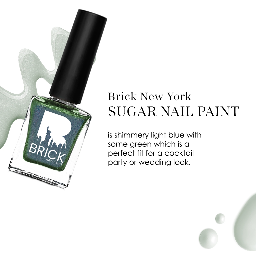 Brick New York | Brick New York Sugar Nails Monster Aqua 10 5