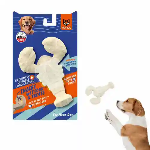 Barkbutler Fofos Durable Lobster Chew Toy for Dogs