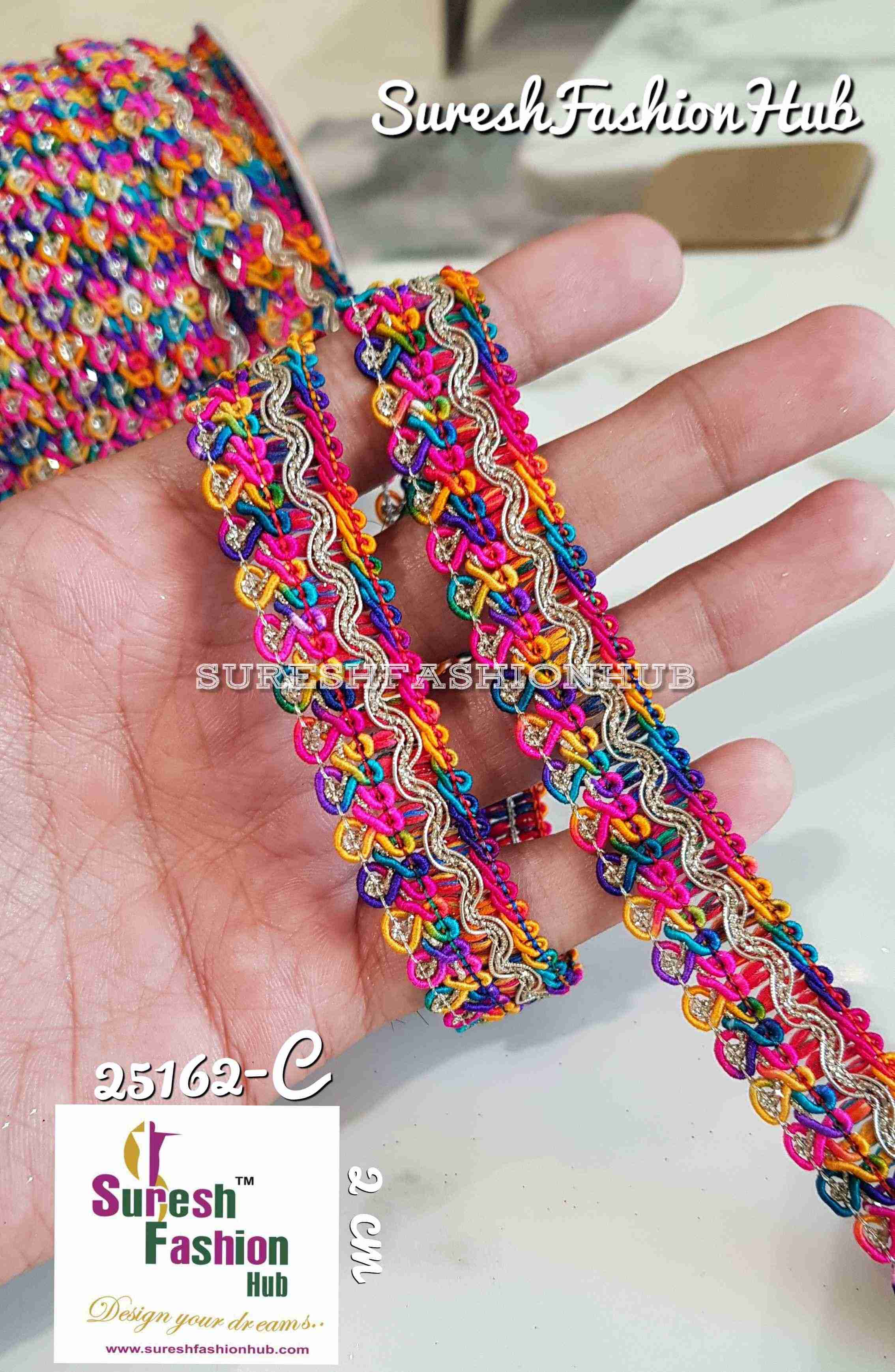 Indian Laces Embellishments Embroidery Saree Border Wholesale Silk Crafting Sewing Decorative Designer Ribbons #Blackborder  #Fancylaces #Decorativetrims #Embroideredborder #Sewingtrims #テープ #minne #lndianlaces #Sareeborder #アニー都城 #pasamanerías #pasamaneriasbordadas #Embellishments #可愛いマスク #Embroiderytrimmings #アクセサリー