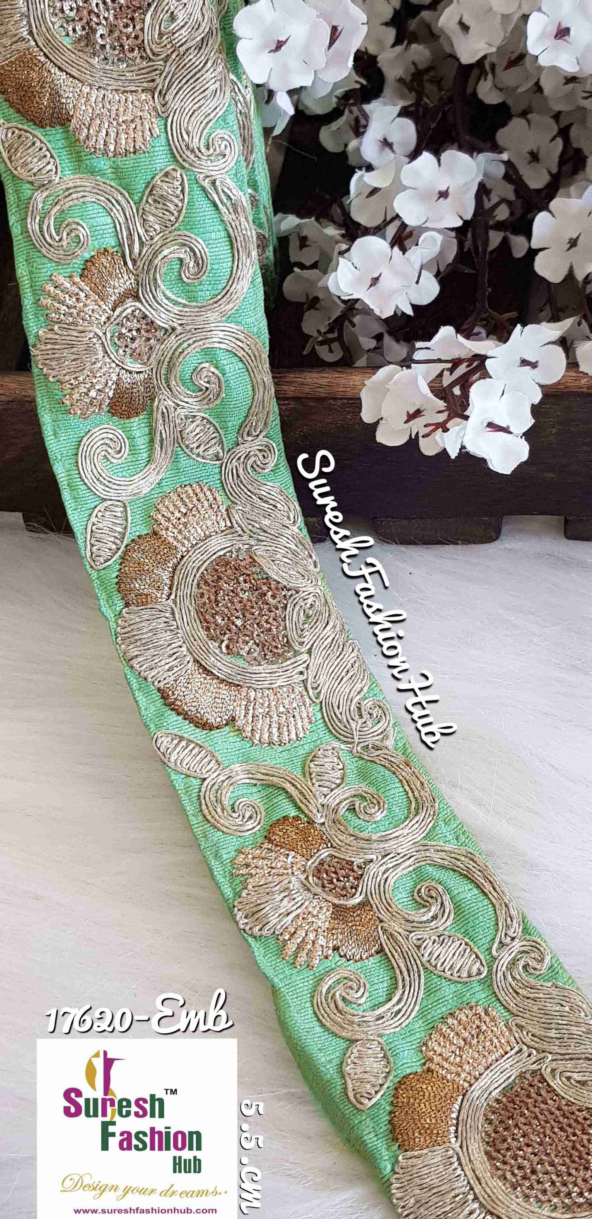 Indian Laces Embellishments Embroidery Saree Border  Wholesale Silk Crafting Sewing Decorative Designer Ribbons  #Blackborder  #Fancylaces #Decorativetrims  #Embroideredborder #Sewingtrims #テープ #minne #lndianlaces #Sareeborder #アニー都城  #pasamanerías #pasamaneriasbordadas  #Embellishments #可愛いマスク  #Embroiderytrimmings #