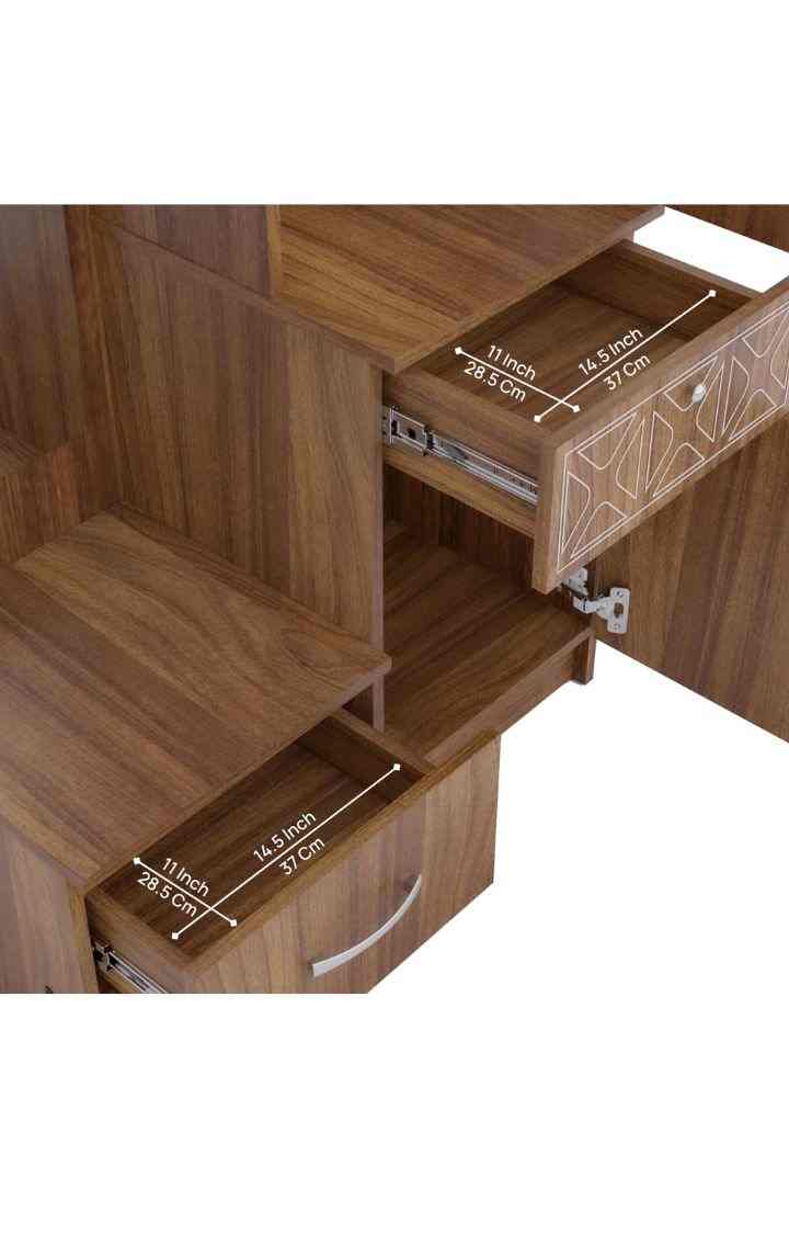 Petra Dressing Table with Mirror and Storage
