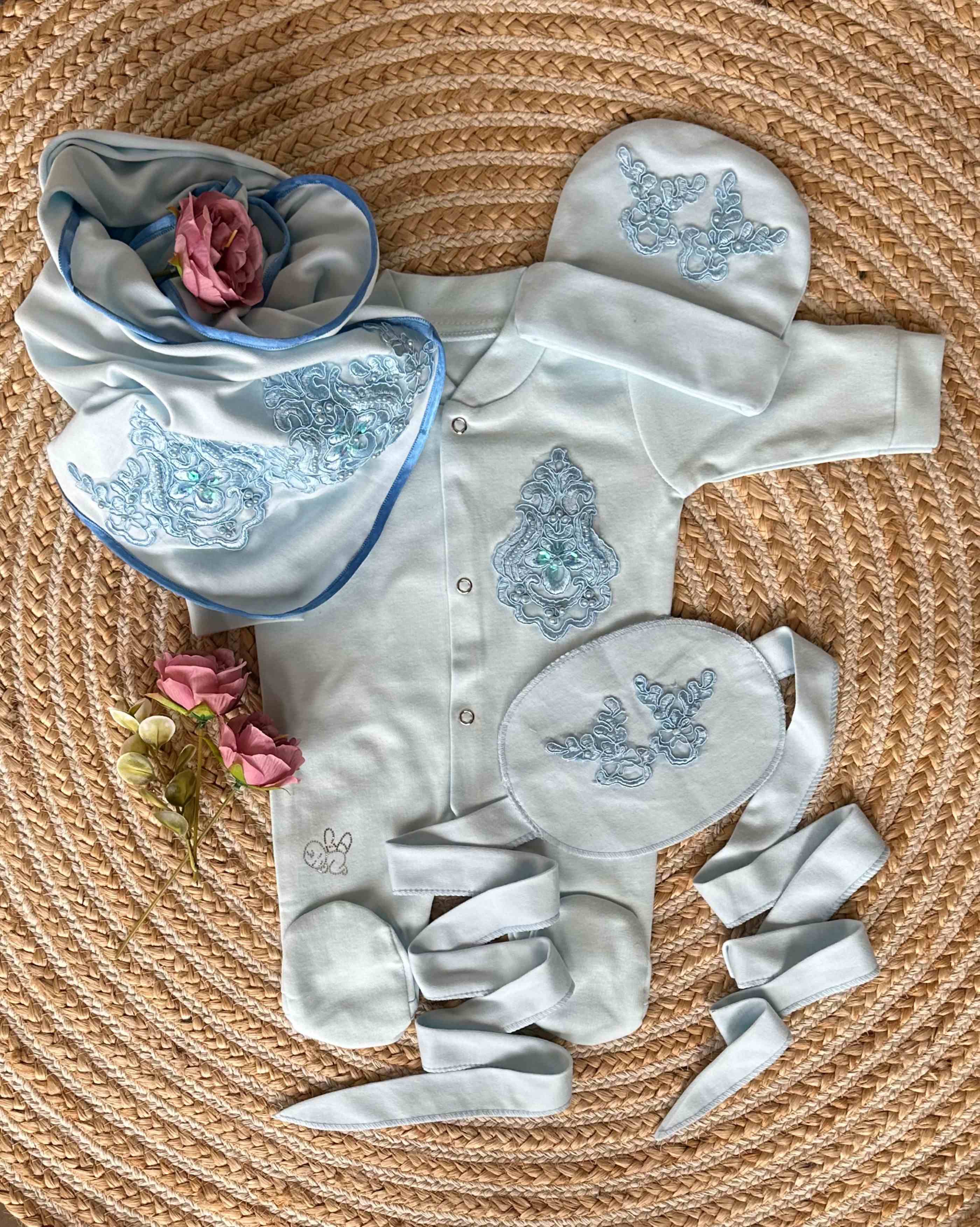 Bluberry Bubbles Romper Set