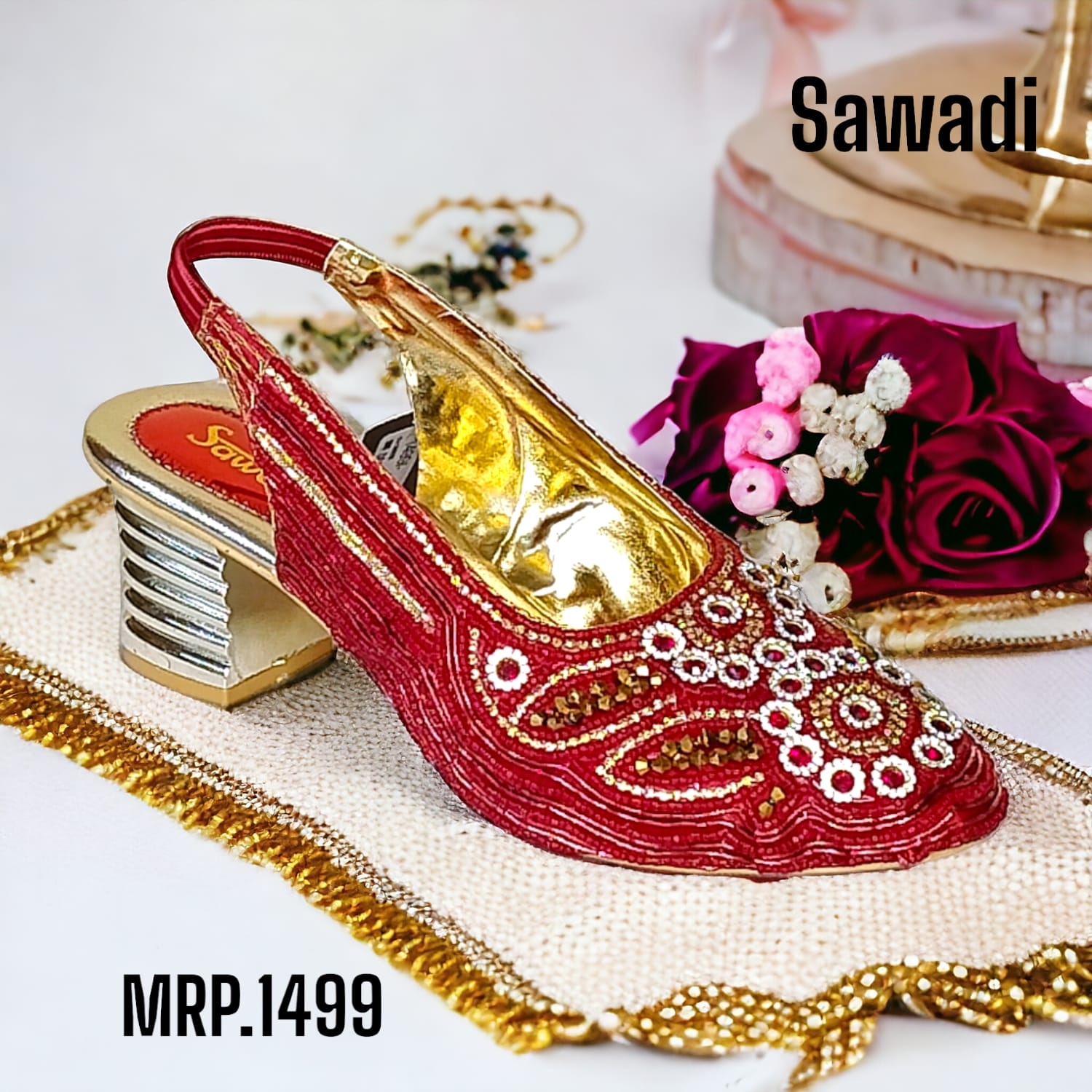 Sawadi Women Party wear Chappals
