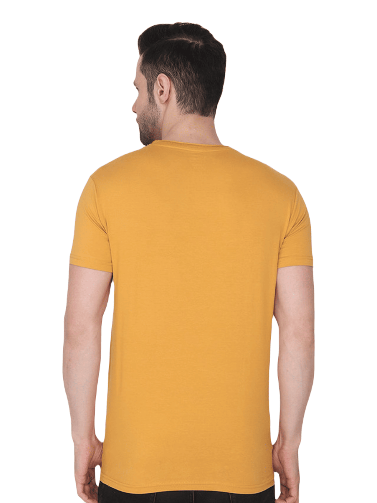 Albion Mens K.Devraj Yellow T-Shirt