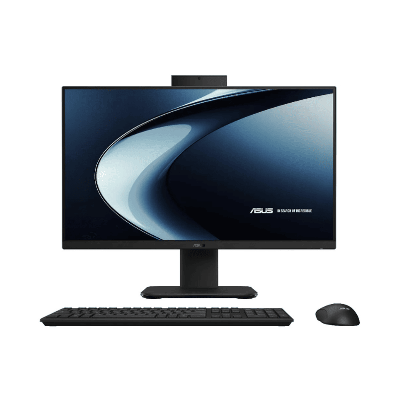 Asus (V440VAB-KBPC004WS) AIO Desktop, 13th Gen Intel Core i3-1315U, 8 GB RAM, 512 GB SSD, 23.8 Inch FHD Screen, Windows 11 Home, Ms Office 2024 + Microsoft 365, Wireless Keyboard & Mouse, Black