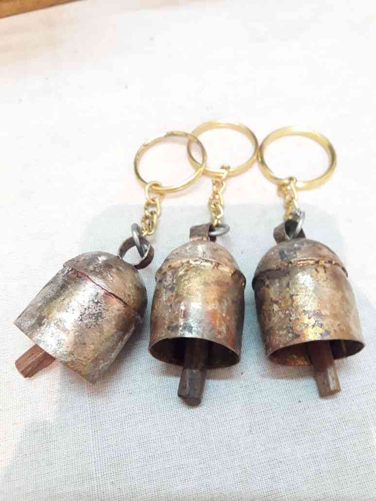 Single Bell Keychain - Set of 3