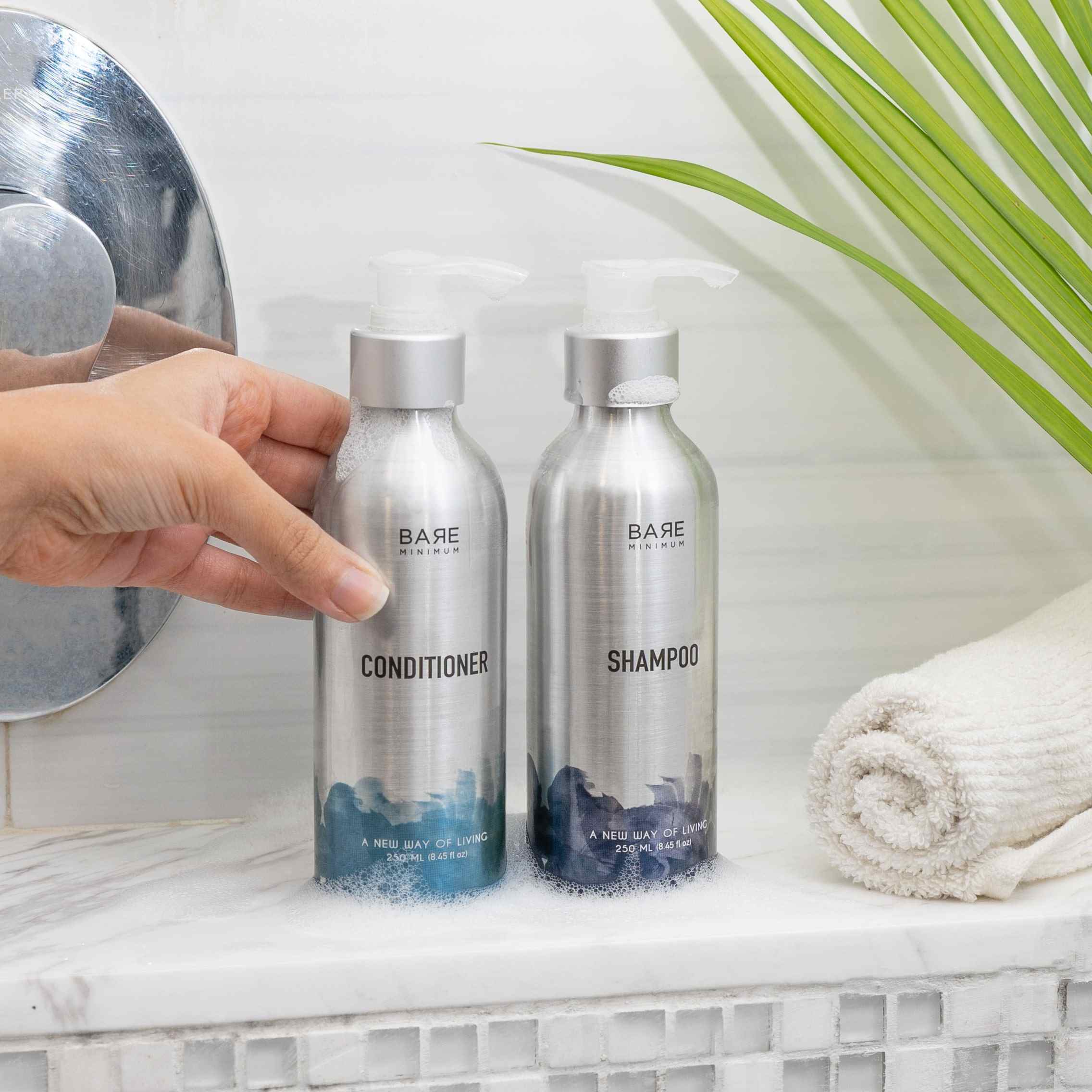 Bare Minimum gentle Shampoo, all-natural ingredients, chemical-free, with pH-balanced formula, For all skin types, 250 ML