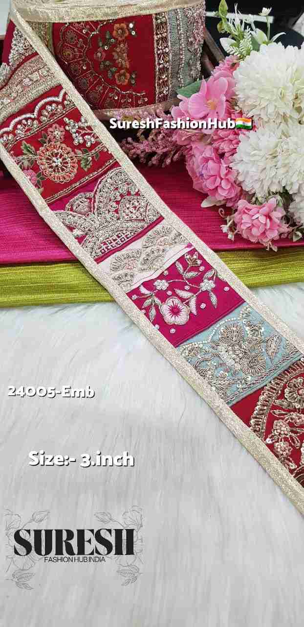 Multicolor Handmade Khichdi Mixed Design Lace-24005-C
