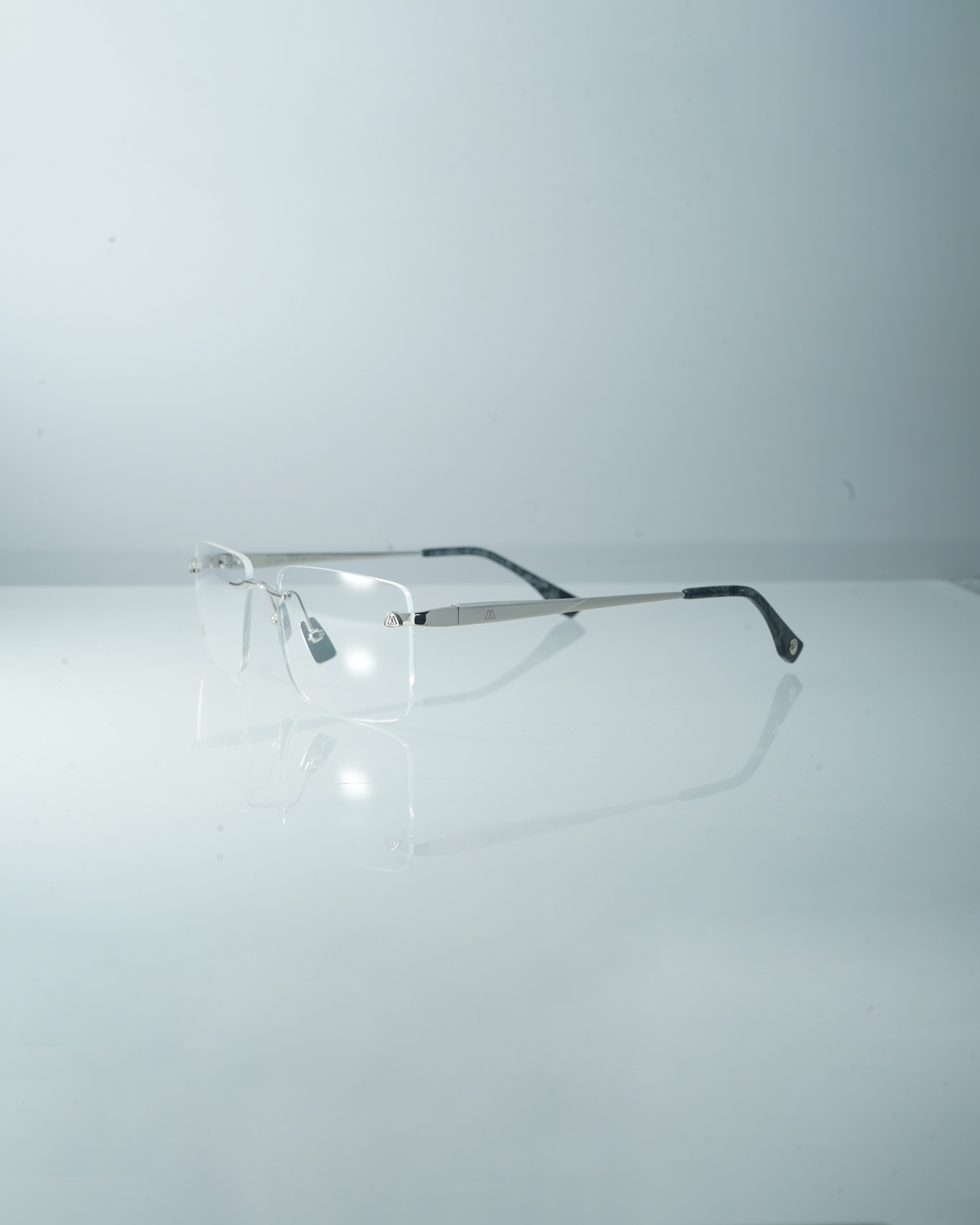 Yang Metallic With Marble Gray Tips Spectacles