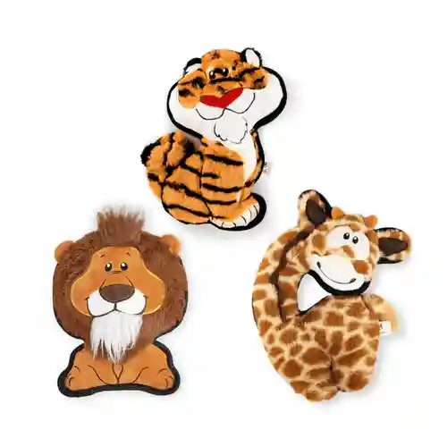 Barkbutler Fofos Safari Line Giraffe Plush Toy for Dogs