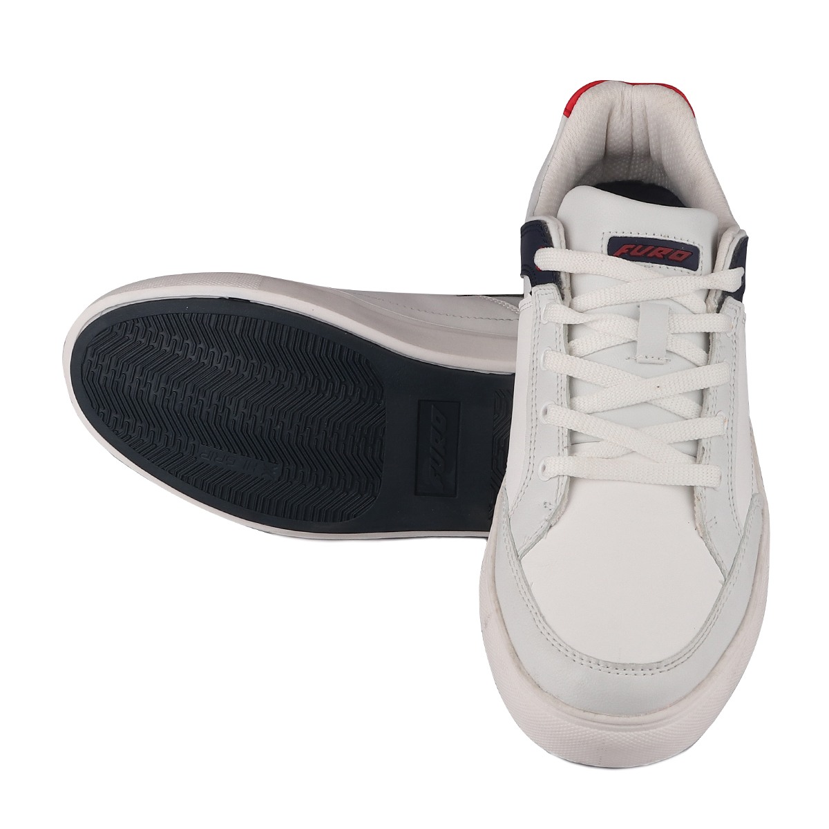Men's White Mesh Sneakers
