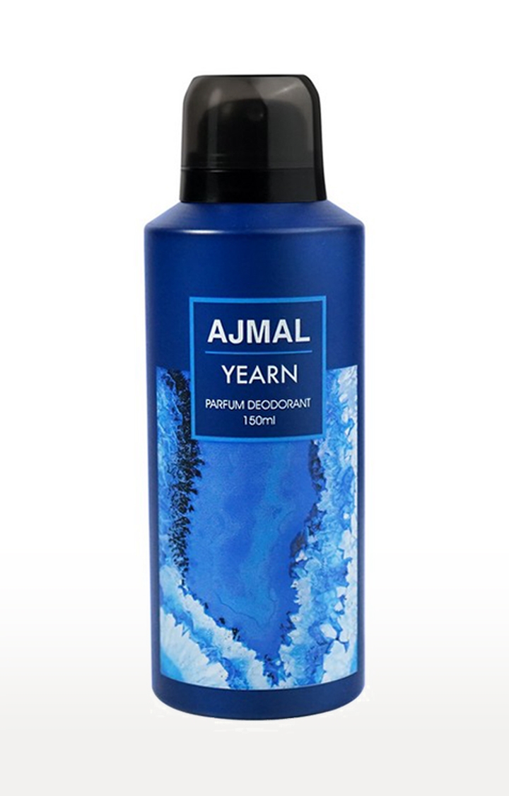 Ajmal | Ajmal Yearn Deodorant Aquatic Perfume 150ML Long Lasting Scent Spray Party Wear Gift For Men 0