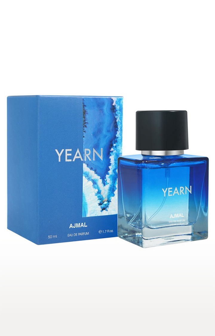 Ajmal | Ajmal Yearn Eau De Parfum Aquatic Perfume 50ML Long Lasting Scent Spray Party Wear Gift For Men 2