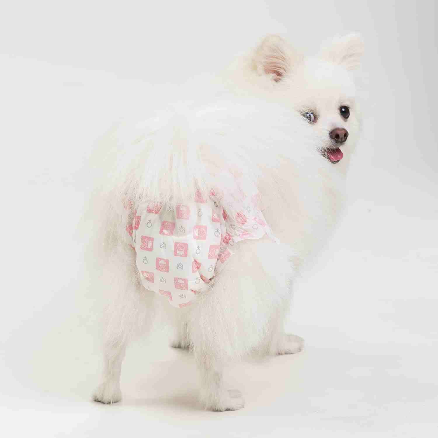 FOFOS Diaper Female Dog Medium 16Pcs (Waist Size 25-33cm)