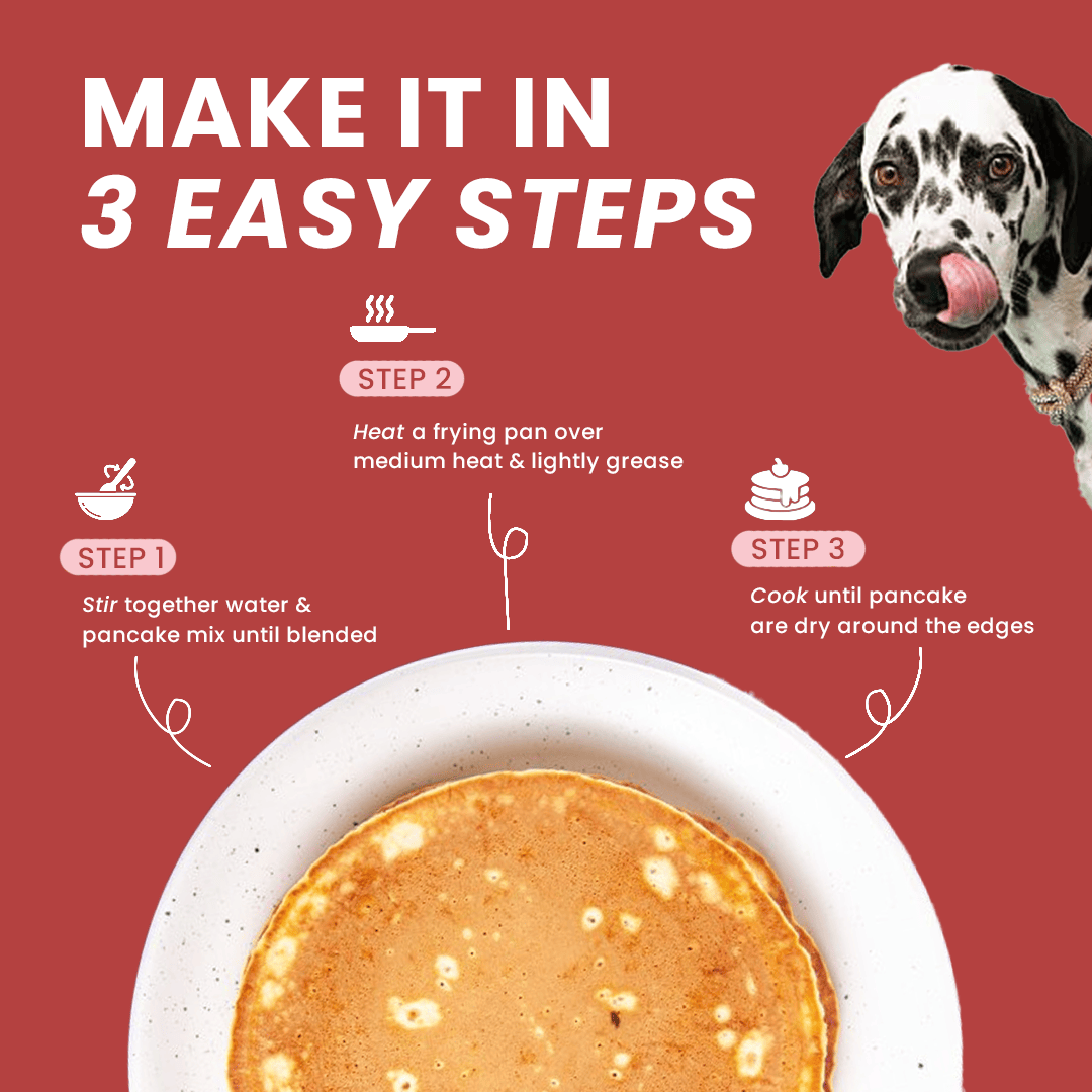 Casper Pancake Mix Apple Flavour Dog Treat - 250g