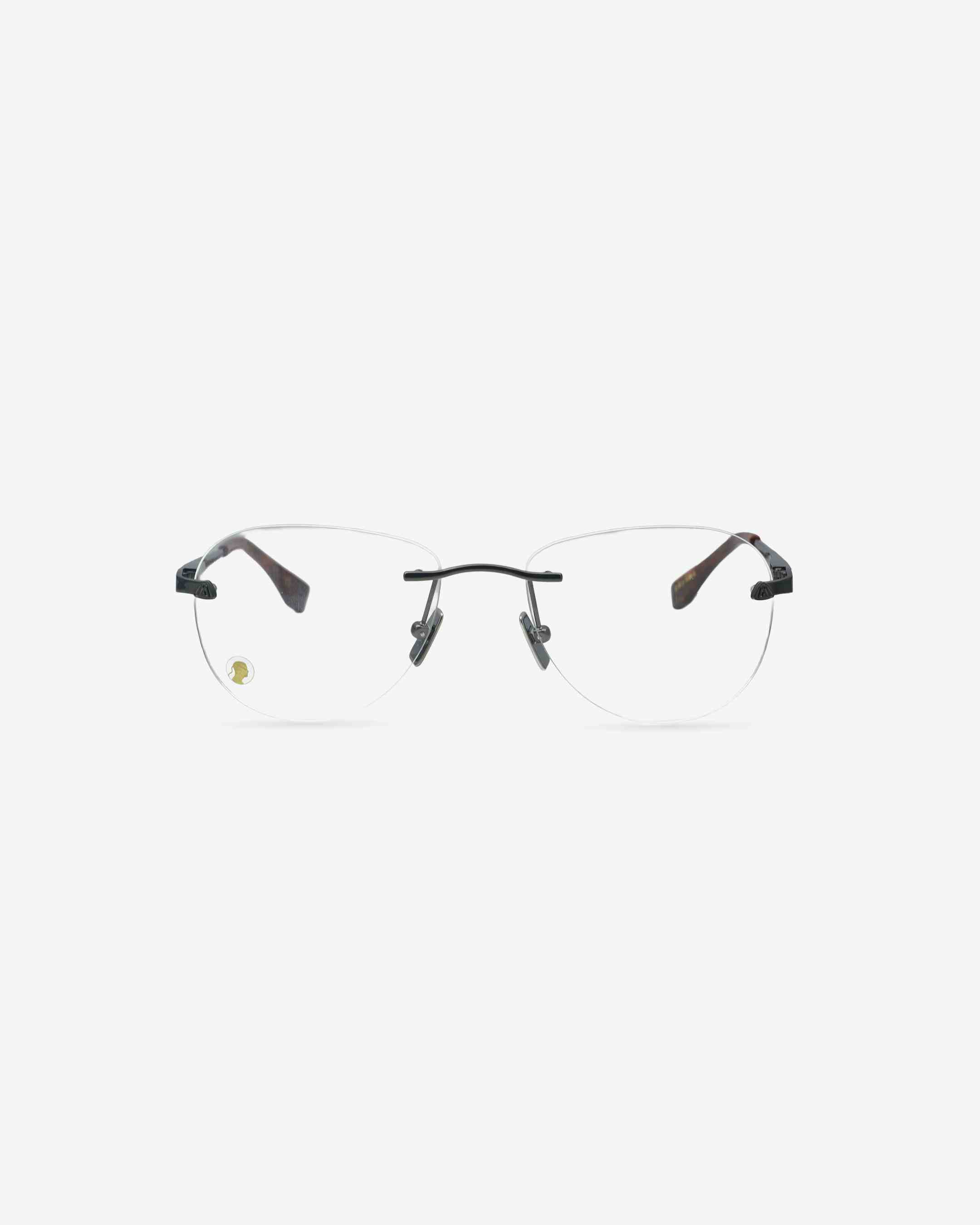 Yin Gun Metal With Demi Tips Spectacles