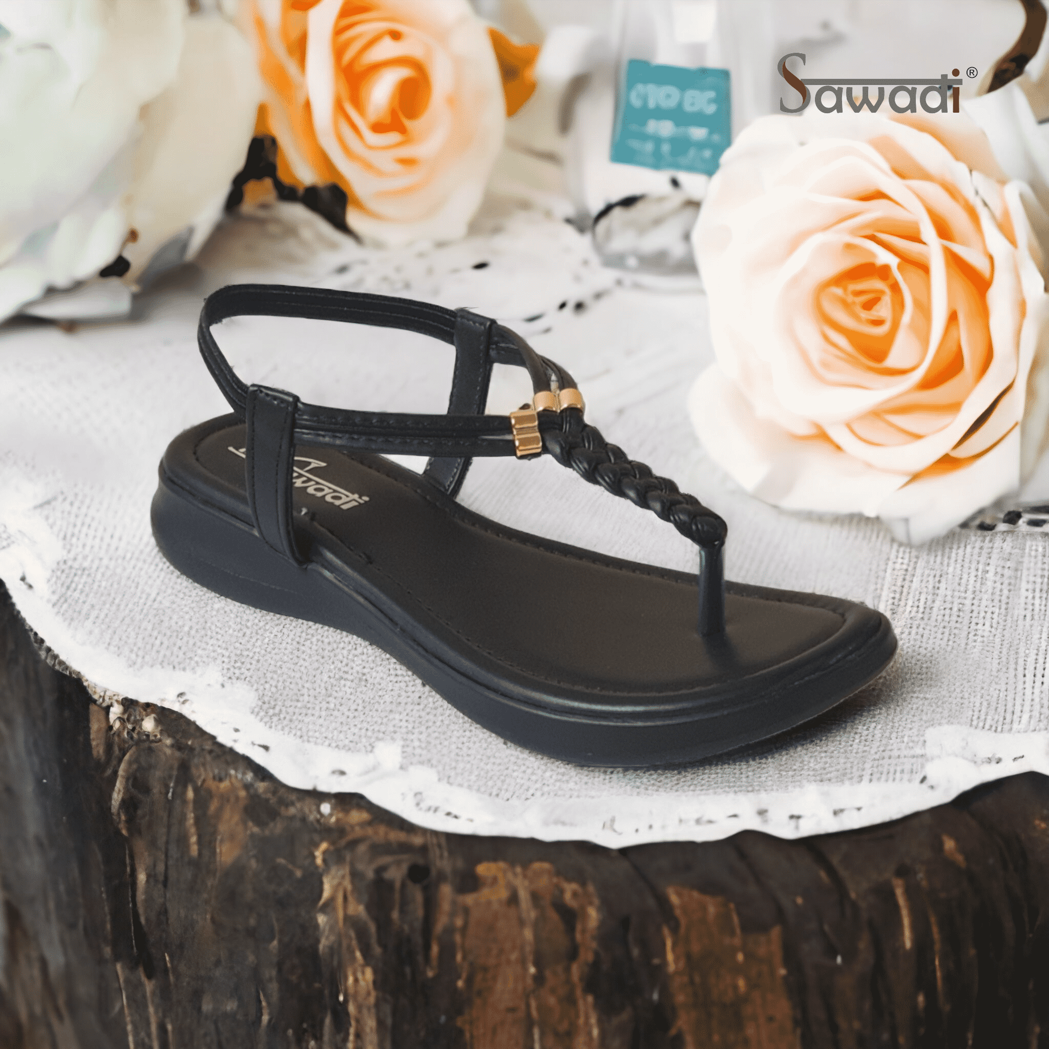 SAWADI | Sawadi Women Black sandals undefined