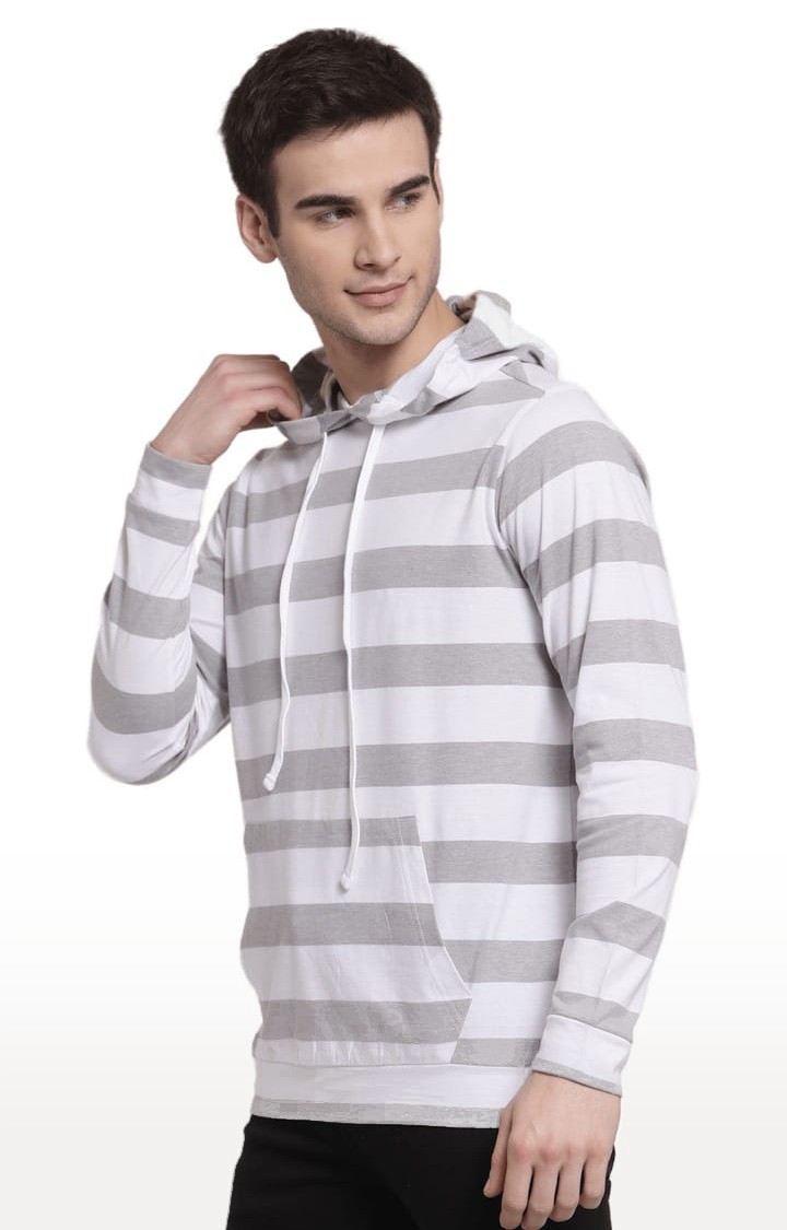 Striped hoodie hot sale