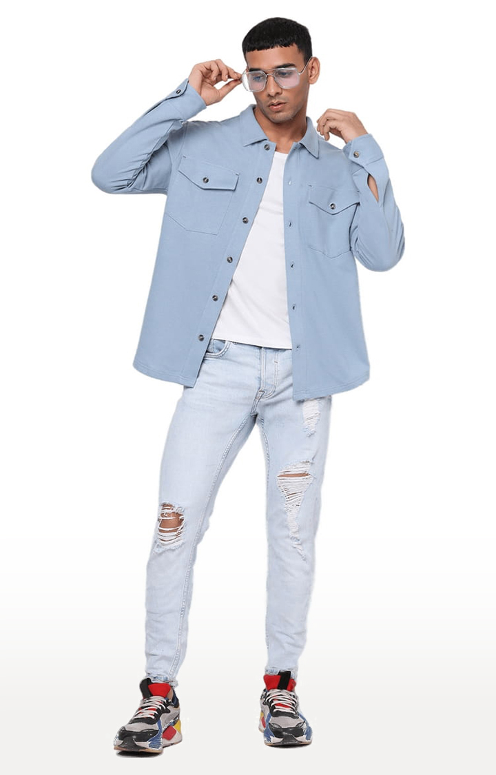 Men's Cotton Solid Casual Shirt