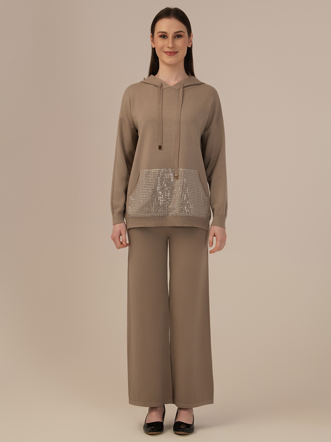 Albion Woolen Winter Fawn Co-ord set