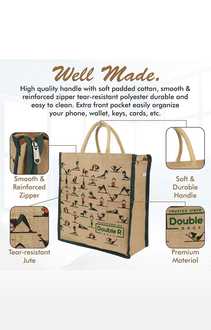 Big eco shop bag with zipper