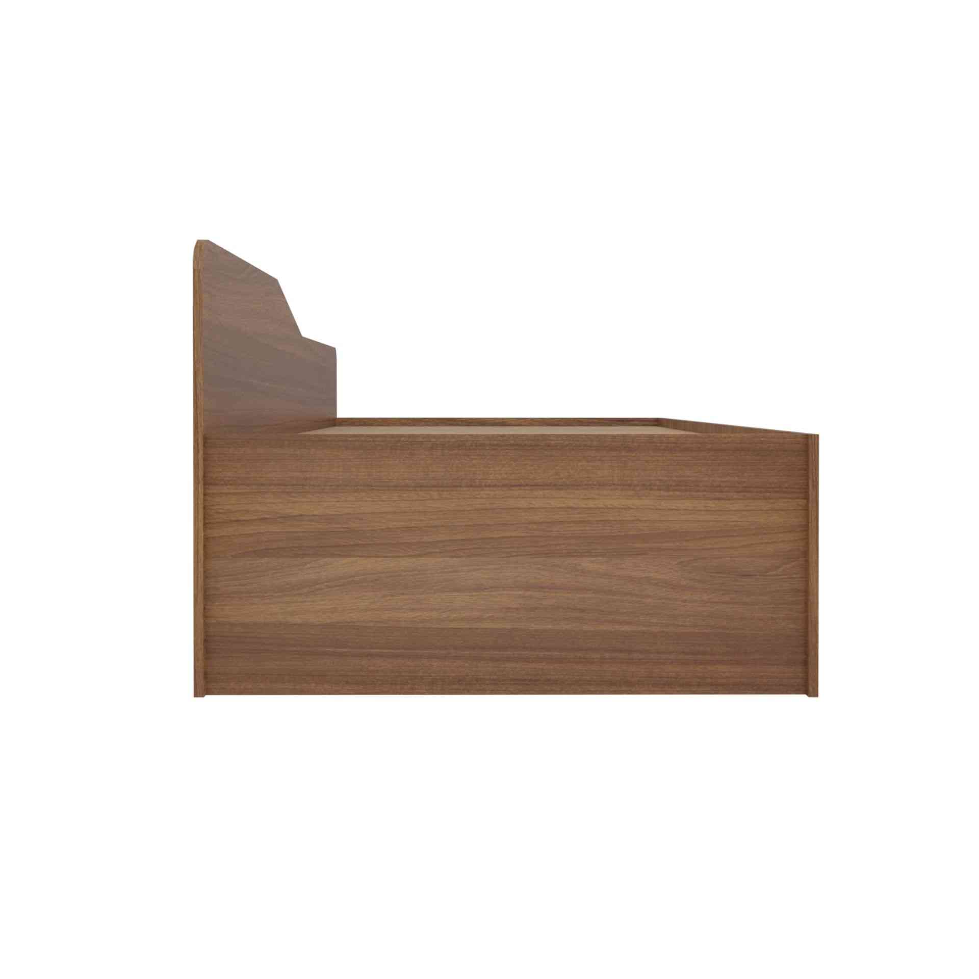 Solter Diwan Bed with Stoarge (Finish Color -Teak)