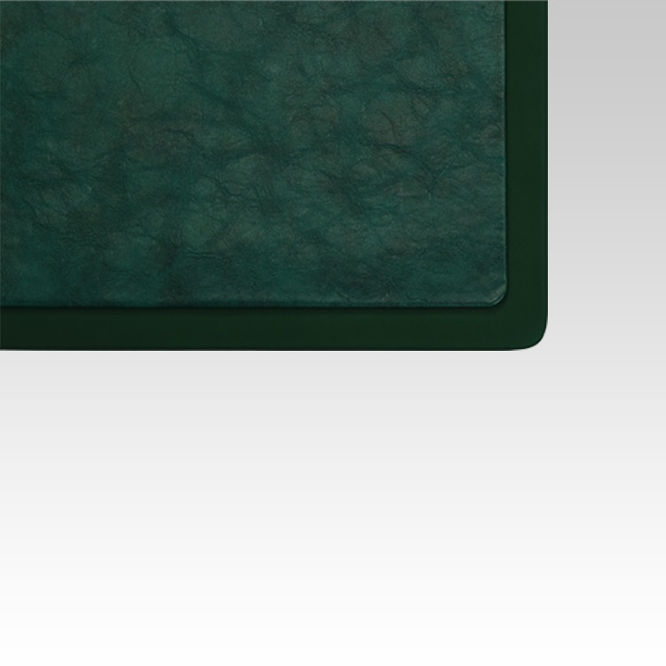 22x16 Inches Rigid Desk Blotter | Moderno | Olive Green