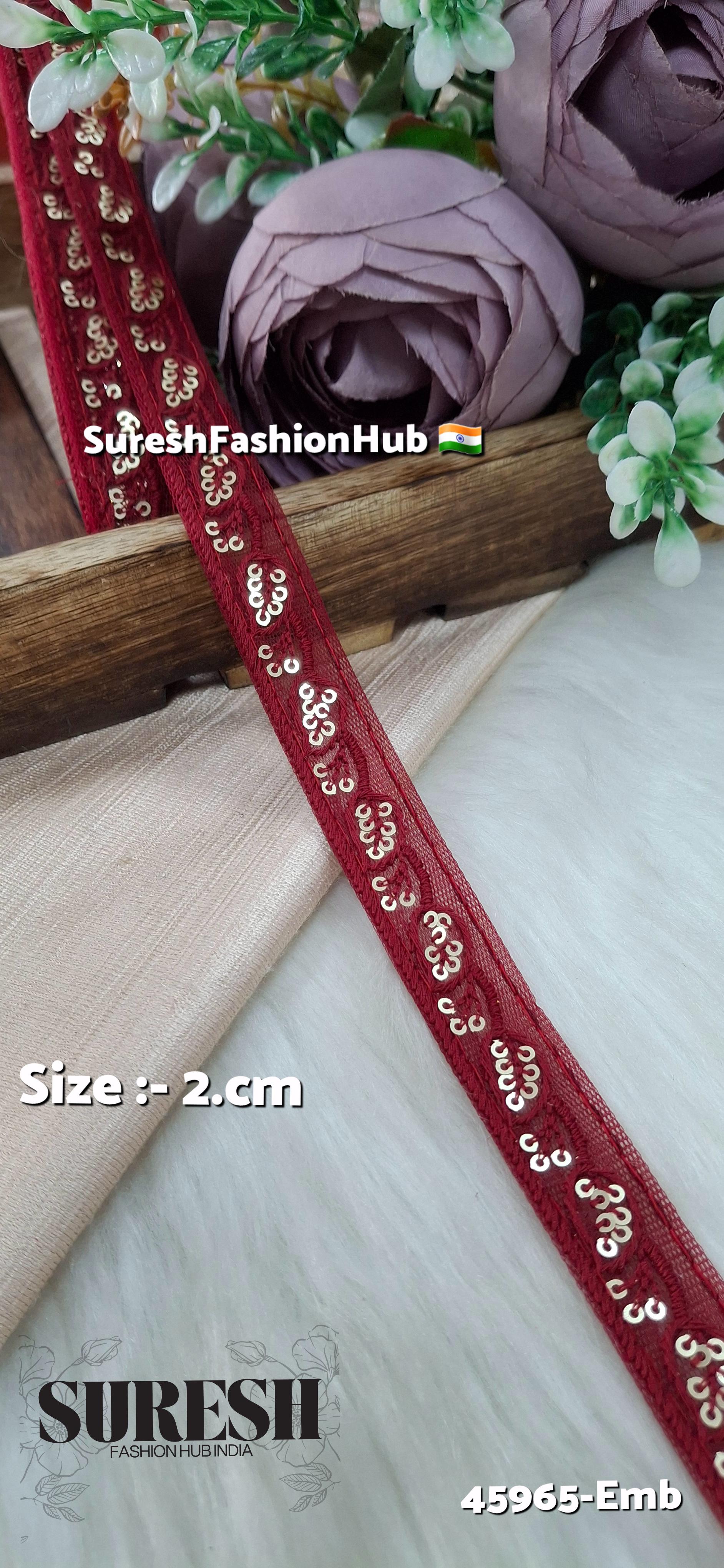  Tone-on-Tone Embroidery Lace