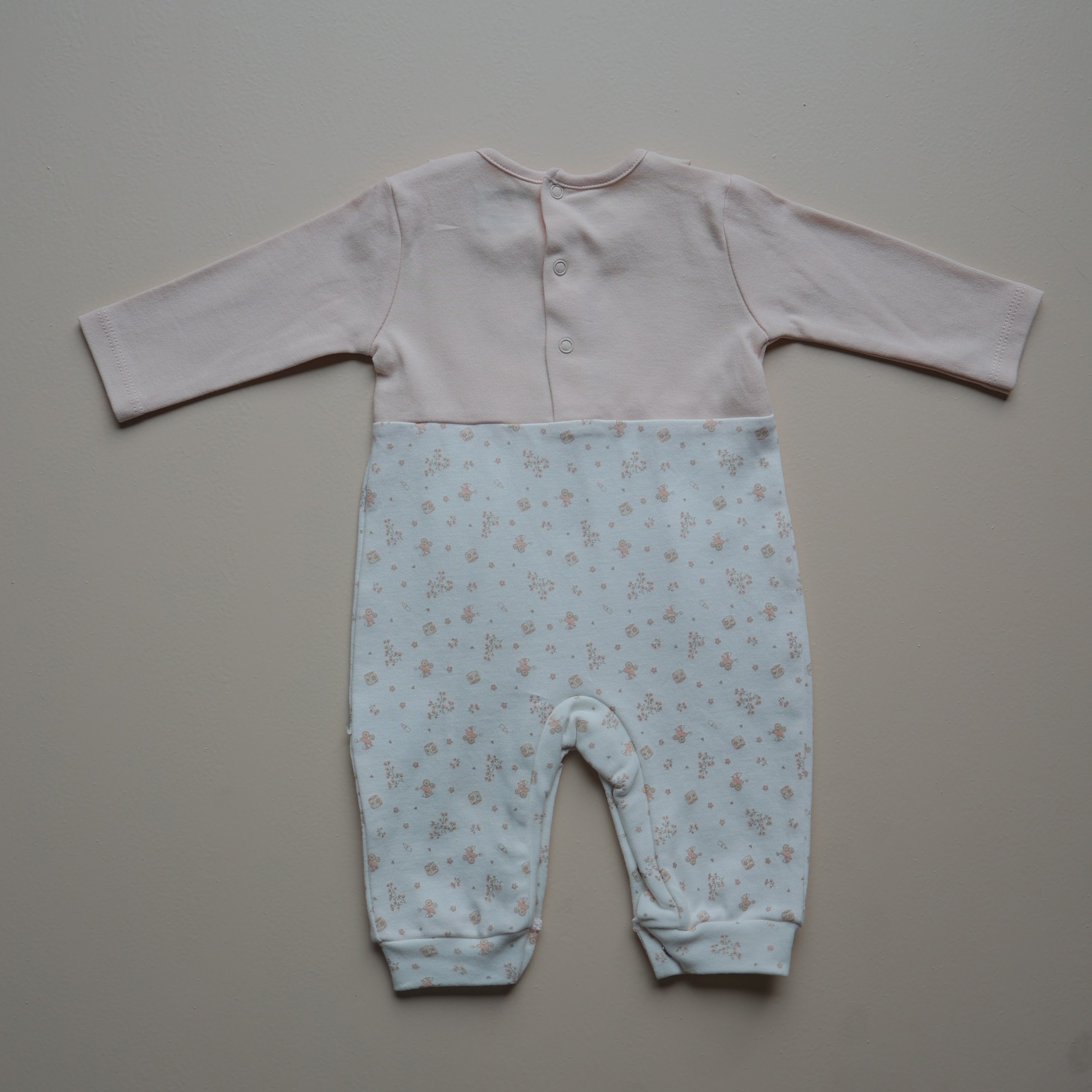 Peach Cot Dreams Baby Romper