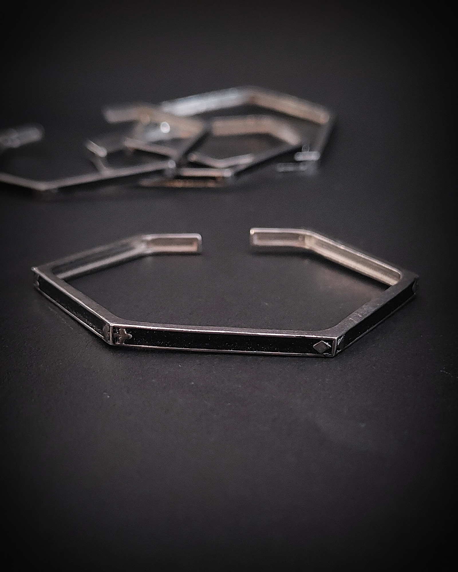 Smoked Suit Bangle