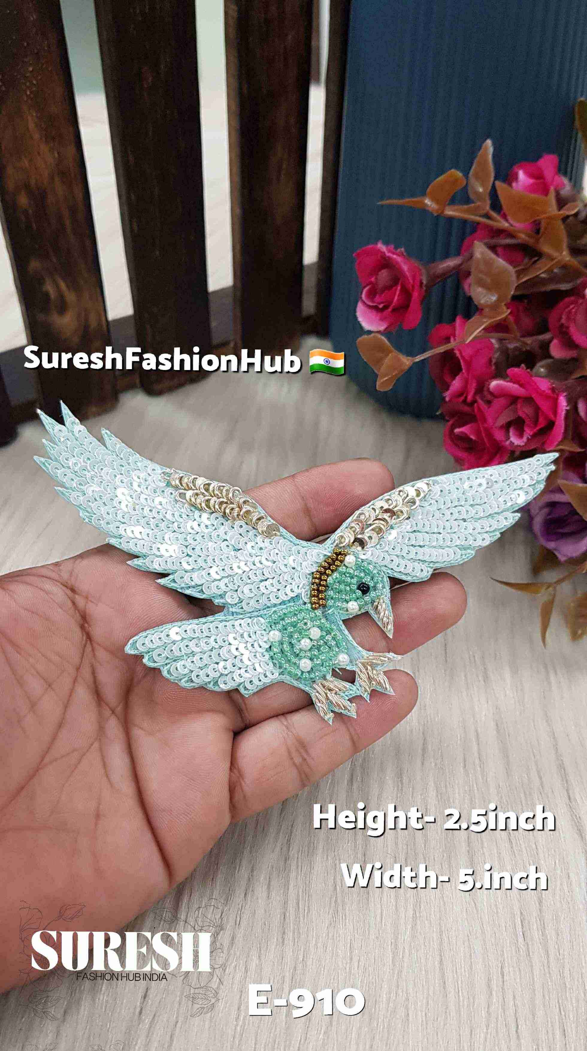 Sea Green Right Flying Eagle – E-910