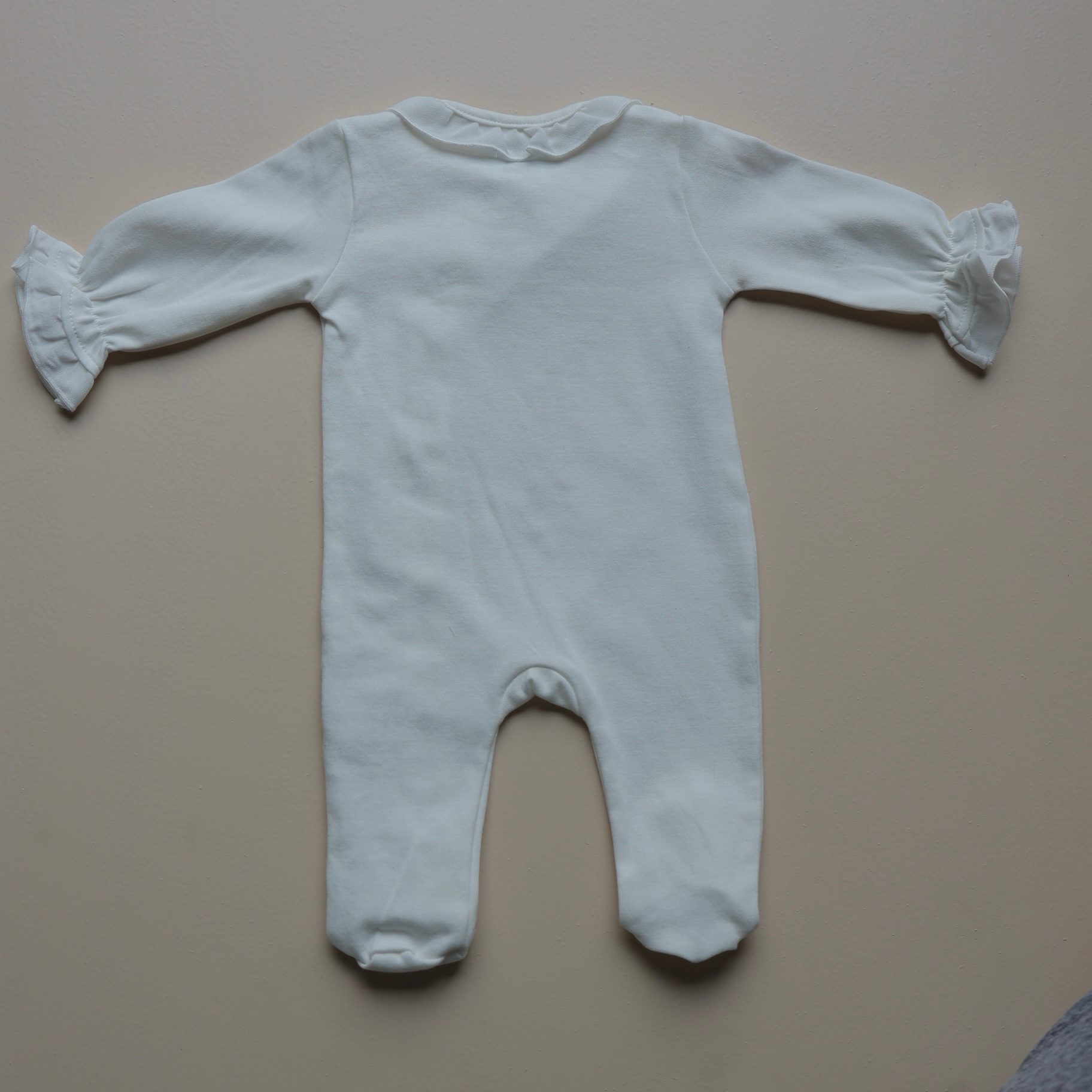 Snow Blossom Baby Romper