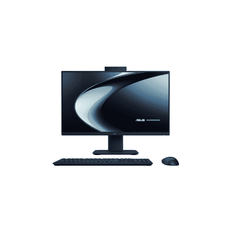 Asus (V440VA-KBPC071WS) AIO Desktop, 13th Gen Intel Core I5-13420H, 16 GB RAM, 512 GB SSD, 23.8 Inch FHD Screen, Windows 11 Home, Ms Office 2024 + Microsoft 365, Wireless Keyboard & Mouse, Black