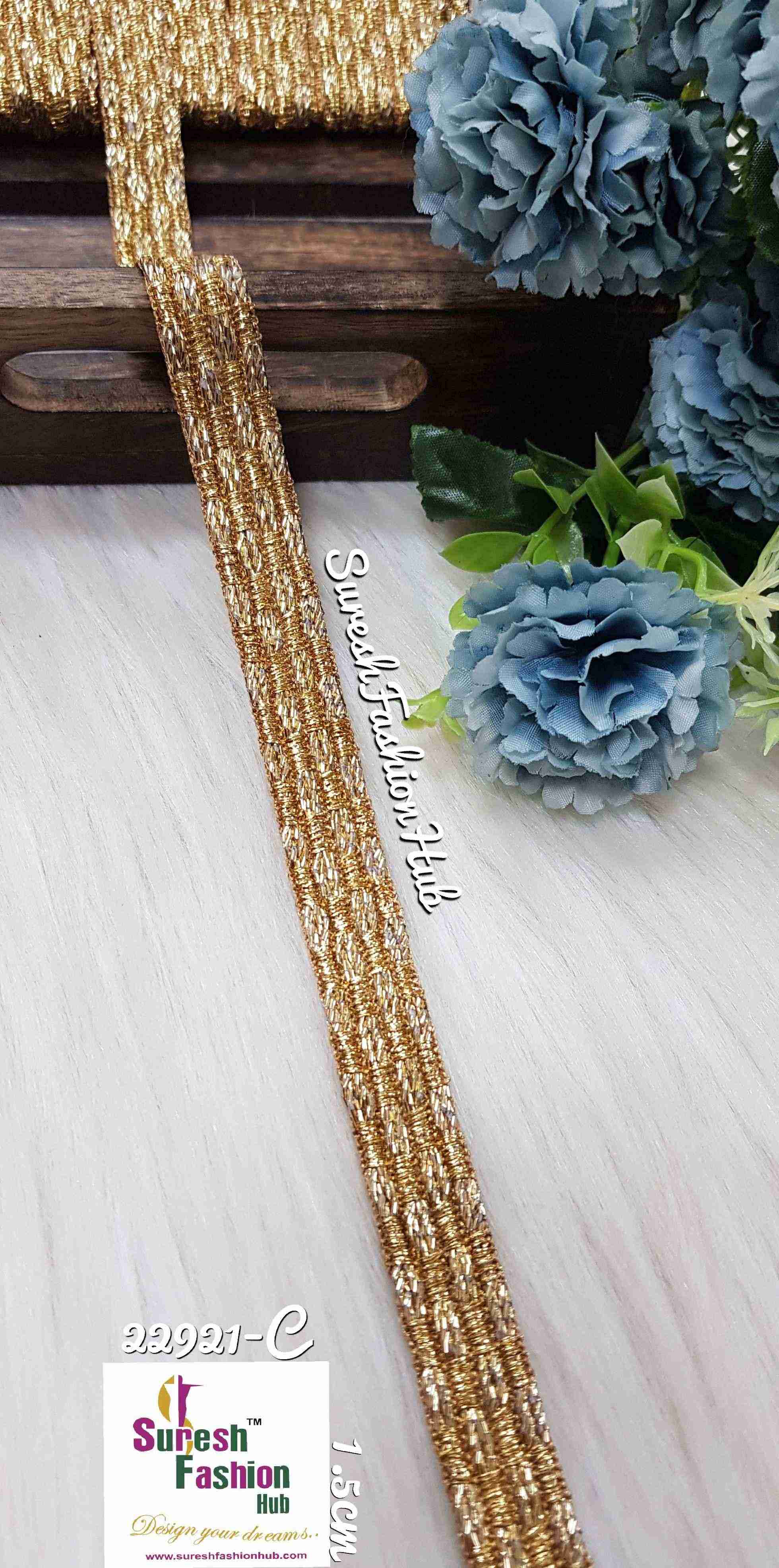 Golden Zari Dreamscape Trims