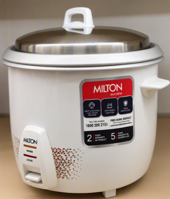 Milton Euroline 2.8L Electric Rice Cooker with Aluminium Pot