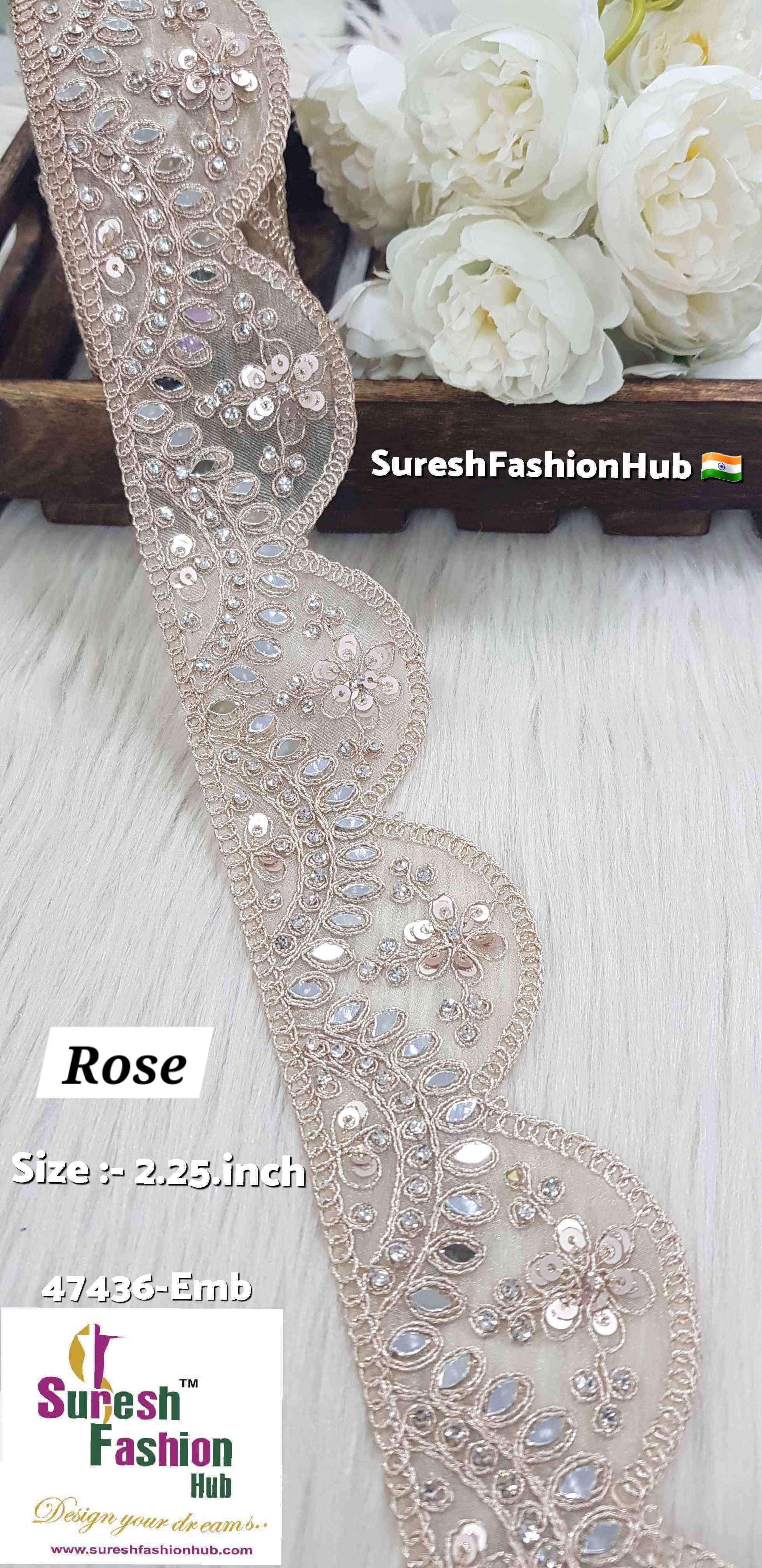 Rose Mirror Elegance Lace